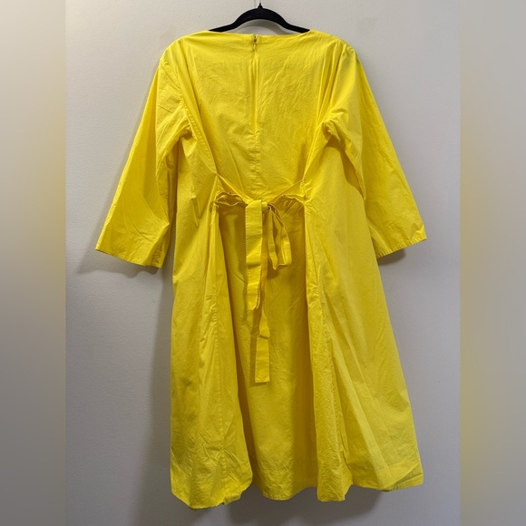 COS Yellow Midi Dress - Picture 8 of 14